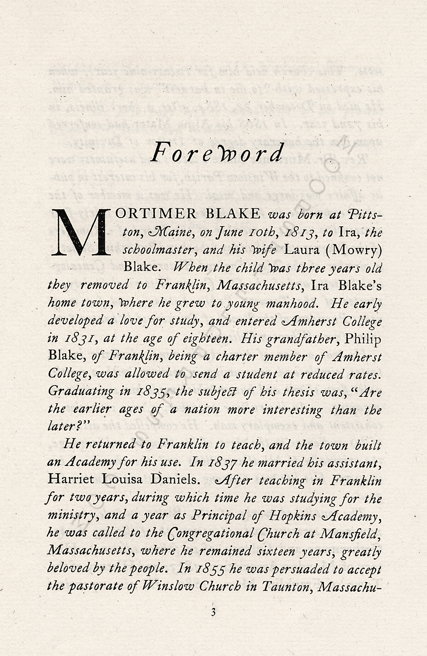 Examples
                      of the Moorsfield Press Caslon Typeface