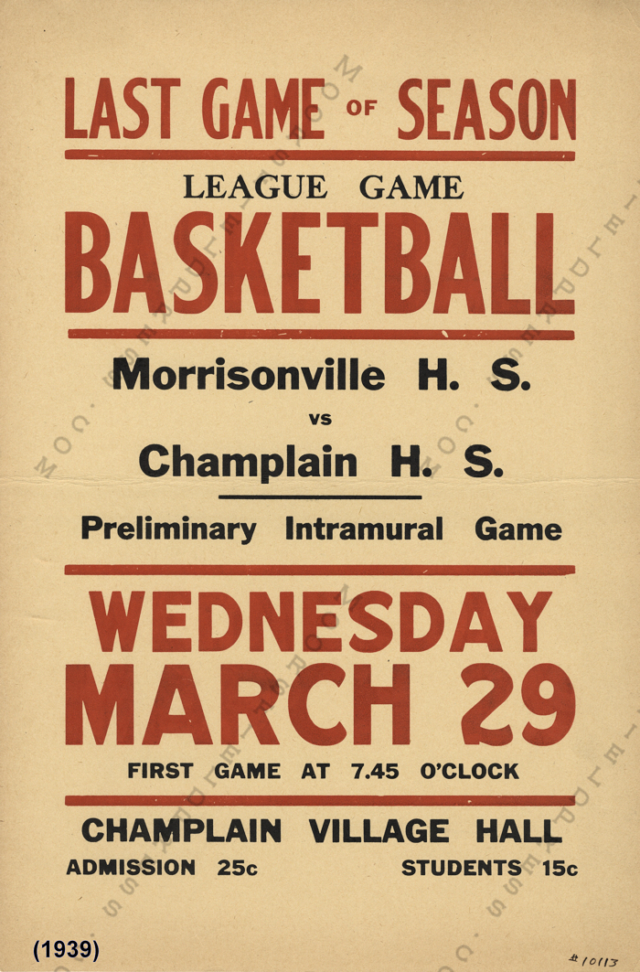 Moorsfield Press Champlain Posters
