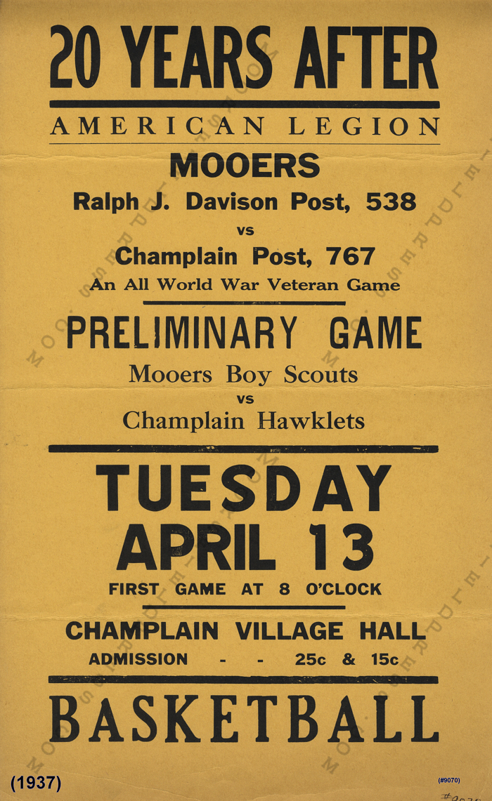 Moorsfield Press Champlain Posters