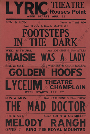Moorsfield Press Movie Posters