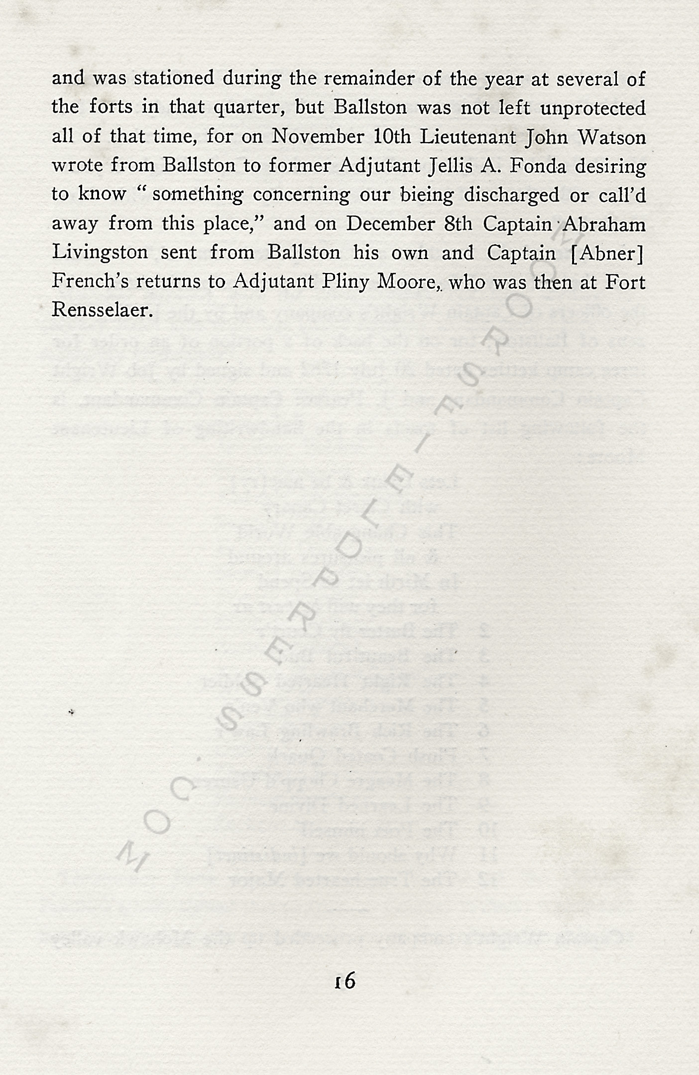 Pliny
                      Moore Papers: Captain Job Wrights Company:
                      Colonel Marinus Willetts Levies, 1782
