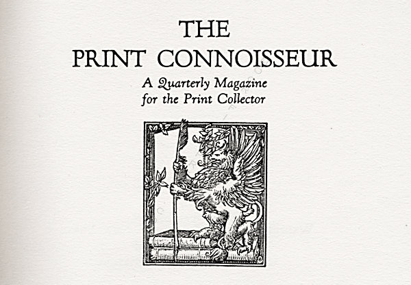 the print connoisseur